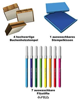 Multiprint L.o.l. surprise stempelset met 4 stempels