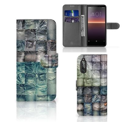 Wallet Case met Pasjes Sony Xperia 10 II Spijkerbroeken Wallet Case met Pasjes Sony Xperia 10 II Spijkerbroeken