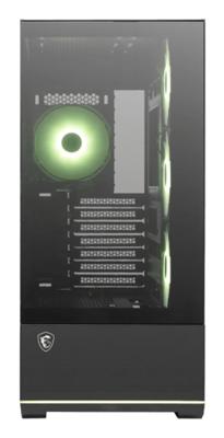 MSI MSI GEH Midi MAG PANO 110R PZ Midi-tower PC-behuizing Zwart 4 voorgeïnstalleerde LED-ventilators