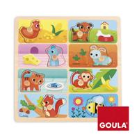 Houten Kinderpuzzel Goula My Favourite Food Hout - thumbnail