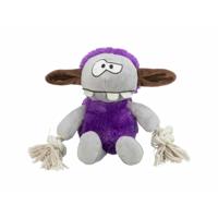 Knuffel voor honden Trixie Lila Polyester Pluche Katoen Monster 32 cm - thumbnail