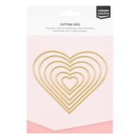 Vaessen Creative • snijmallen harten 6st. - thumbnail