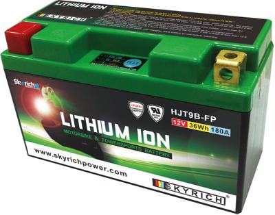 Skyrich lifepo4 batterij "hjt9b-fp". battery hjt9b-fp-si lithium