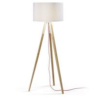 Kave Home Vloerlamp 'Iguazu' kleur Wit - thumbnail
