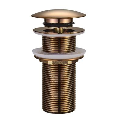 Clickwaste Wiesbaden Caral Verlengd 5/4" Geborsteld Brons Koper