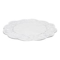 Patisse Papieren Taartranden 36 cm 6 Stuks Wit - thumbnail