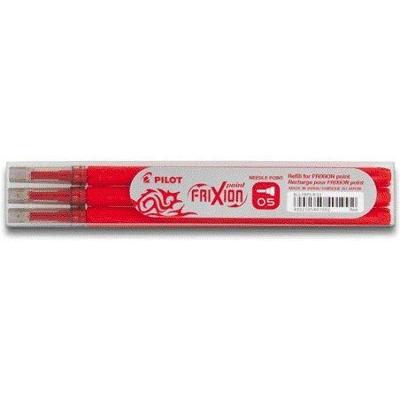 Rollerpenvulling PILOT friXion fijn rood set à 3 stuks Rollerpenvulling PILOT friXion fijn rood set à 3 stuks