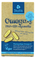 Testa Omega-3 Algenolie DHA & EPA Capsules - thumbnail