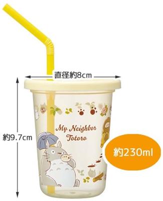 My Neighbor Totoro Cup & Straw Set 3-Set #2