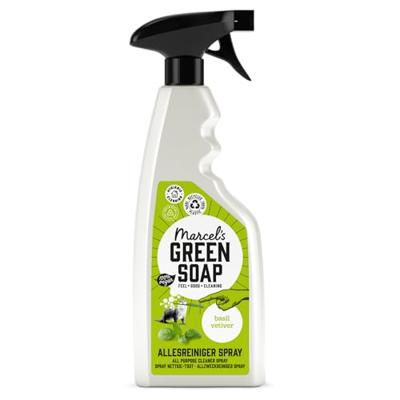 Marcel's Green Soap Allesreiniger spray basilicum & vetiver 500 Milliliter