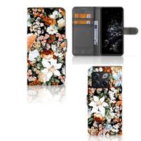 Hoesje voor OnePlus 10T Dark Flowers - thumbnail