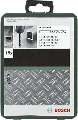 Bosch Accessoires Metaalboor HSS-R Set Boorpunt | 19-delig - 2609255032