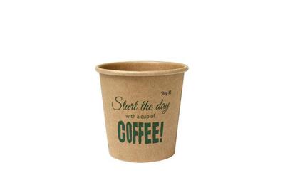 Beker iezzy coffee-to-go 118ml karton | 20 stuks