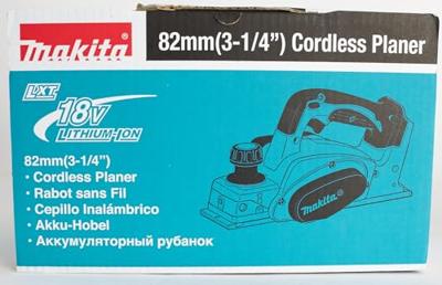 Makita DKP180Z Accu Schaafmachine 18V Basic Body - thumbnail