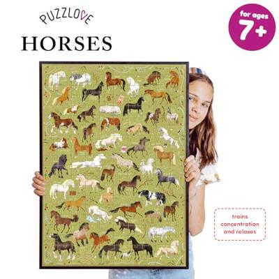 Banana Panda - puzzlove paarden - 200st.