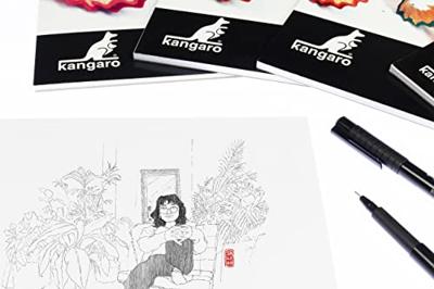 Kangaro K-5587 Tekenblok A3 110 Gram 24 Vel Wit