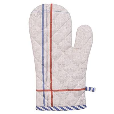 Clayre & Eef Ovenhandschoen haan 18x30cm