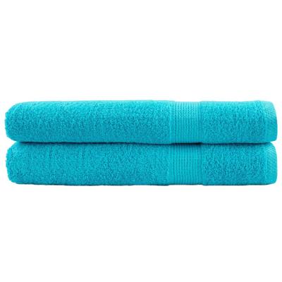 VidaXL Saunadoeken solund 2 st 600 g/m² 80x200 cm turquoise