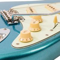 Vintage V6CAB Reissued Candy Apple Blue elektrische gitaar - thumbnail