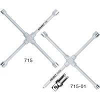 HAZET Kruissleutel 715-01 · Buiten-zeskant-profiel · SW 17 x 19 x 22 x Buitenvierkant 12,5 = 1/2 inch mm - thumbnail