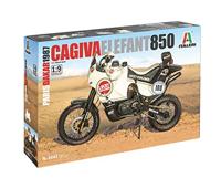 Italeri 4643 Cagiva Elephant 850 Winner 1987 Motorfiets (bouwpakket) 1:9 - thumbnail