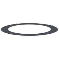 VidaXL Geschikt voor platte boomringen 5 pcs antraciet ø90 / 120 cm - thumbnail