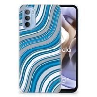 Motorola Moto G31 | G41 | TPU bumper | Waves Blue - thumbnail