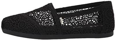 Toms Nat Moroccan Crochet 10016254 Zwart-36 maat 36