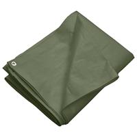 VidaXL Dekzeil 260 g/m² 8x8 m hdpe groen - thumbnail