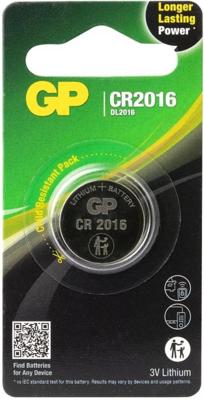 GP Cr2016 lithium-knoopcel 3v 1pk