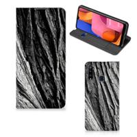 Book Wallet Case Samsung Galaxy A20s Boomschors Grijs - thumbnail