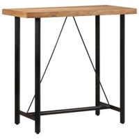 Bartafel 110x55x107 cm massief acaciahout en ijzer - thumbnail