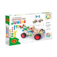 Constructor Junior 3in1 Sportauto 107 stuks - thumbnail