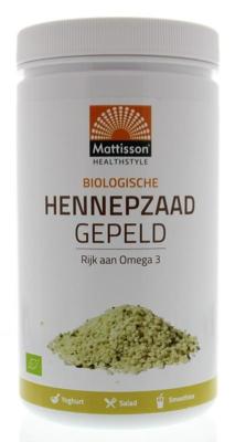 Mattisson HealthStyle Biologische Hennepzaad Gepeld