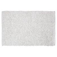 Badmat Sealskin Twist 60x90 cm Microfibre Wit - thumbnail