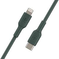 Belkin USB-C/Lightning-kabel (iPhone-snellaadkabel voor iPhone 14 en ouder) Boost Charge MFi-gecertificeerde USB-C-kabel voor iPhone (middernachtgroen, 1 m) - thumbnail