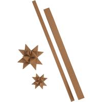 Creativ Company Sterstroken, l: 44+78 cm, b: 15+25 mm, 350 gr, beige, 24 stroken/ 1 doos - thumbnail