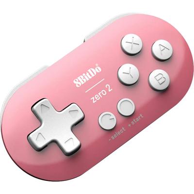 8Bitdo Zero 2 Mini Bluetooth Gamepad (Pink)