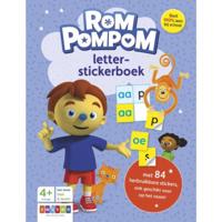 Rompompom letter-stickerboek - thumbnail