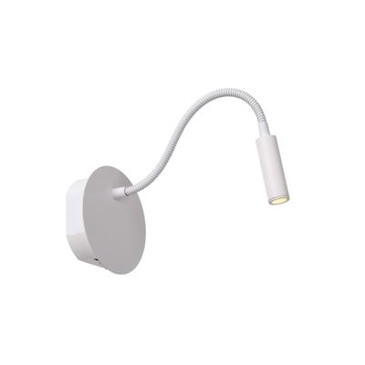 Lucide JOLIJN - Oplaadbare Bedlamp / Wandlamp - Accu/Batterij - Ø 11 cm - LED - 1x2W 3000K - Magnetisch - Wit Lucide JOLIJN - Oplaadbare Bedlamp / Wandlamp - Accu/Batterij - Ø 11 cm - LED - 1x2W 3000K - Magnetisch - Wit