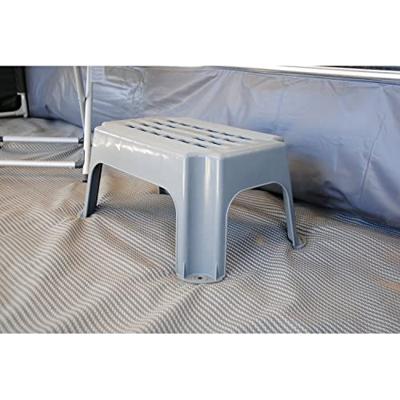 Vaste treden - OPTIMA - Versterkt polypropyleen - Antislip oppervlak - Max. 150 kg - 420 x 240 x 280 mm