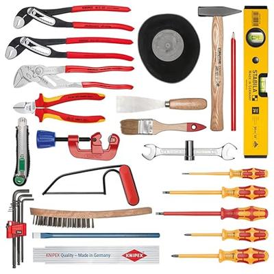 Knipex Gereedschapsassortiment | 31-delig | in hardschalenkoffer | voor sanitairinstallateurs | 1 stuk - 00 21 06 HK S - 00 21 06 HK S - thumbnail