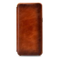 Senza Desire Skinny Leather Wallet Samsung Galaxy S9 Burned Cognac - thumbnail