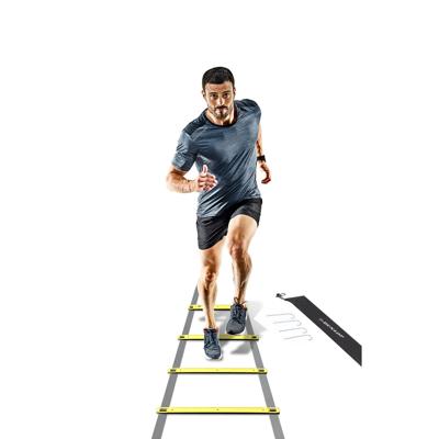 Dunlop Speedladder 4m - Verstelbaar - Verlengbaar - Incl. Haringen en Tas