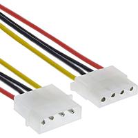 InLine 29650 0.3m Multi kleuren electriciteitssnoer - thumbnail