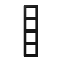 JUNG a-flow grafiet zwart s afdekraam AF 584 BF SWM - thumbnail