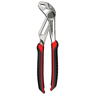 Facom multigrip tang met doorgestoken scharnier en snelle vergrendeling bi-materiaal handgreep 250mm - 181B.25CPE