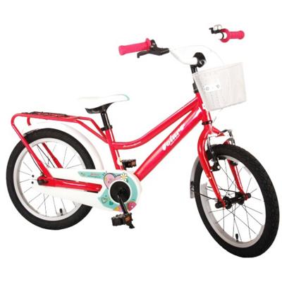 Volare Brilliant 16 Inch 25,4 cm Meisjes Terugtraprem Rood/Wit