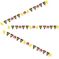 Vlaggenlijn Pokémon Pikachu (3,3 m) - thumbnail