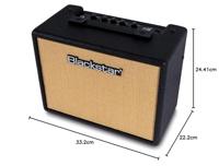 Blackstar Debut 15E Black 15W 2x3" Vintage Stereo Combo gitaarversterker met delay en ISF - thumbnail